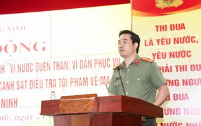 Công an tỉnh Quảng Ninh phát động phong trào thi đua học tập tấm gương dũng cảm của Liệt sỹ Thiếu tá Nguyễn Đăng Khải
