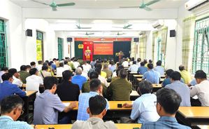 Công an tỉnh Vĩnh Phúc nâng cao nghiệp vụ cho lực lượng bảo vệ an ninh trật tự ở cơ sở
