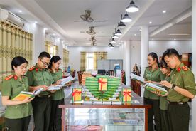 Đẩy mạnh phát triển văn hóa đọc trong lực lượng Công an thành phố Cần Thơ