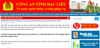 Tiếp tục nâng cao chất lượng công tác tuyển sinh Công an nhân dân