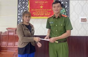 Trung úy Cảnh sát kịp thời cứu bé gái 11 tuổi bị đuối nước