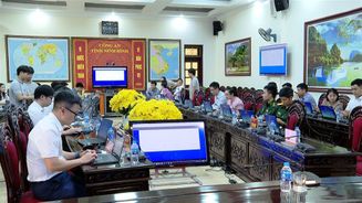 Công an tỉnh Ninh Bình diễn tập thực chiến đảm bảo an toàn thông tin mạng