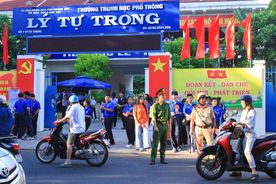 Khánh Hòa: Đảm bảo an ninh trật tự, an toàn giao thông ngày đầu thi vào lớp 10