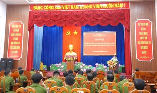 Công an Cà Mau chủ động triển khai kế hoạch đảm bảo an ninh, an toàn kỳ thi tốt nghiệp Trung học phổ thông năm 2025