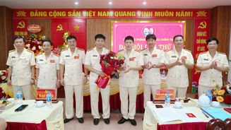Các chi, đảng bộ trực thuộc Đảng bộ Công an tỉnh Nghệ An hoàn thành Đại hội nhiệm kỳ 2025-2030