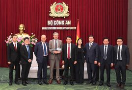 Bộ Công an tăng cường hợp tác với Tập đoàn Airbus