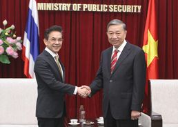 Bộ trưởng Tô Lâm tiếp Đại sứ Vương quốc Thái Lan