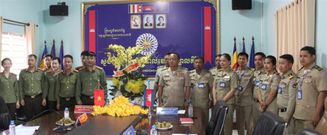 Công an tỉnh Đắk Nông thăm, chúc Tết lực lượng Công an tỉnh Mondulkiri, Vương quốc Campuchia