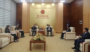 Bộ Công an Việt Nam thúc đẩy hợp tác với Lực lượng Biên giới Australia