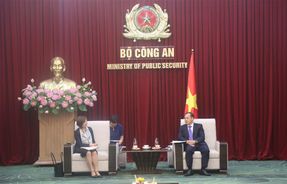 Bộ Công an tăng cường hợp tác với các đối tác Nhật Bản