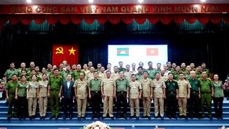 Công an tỉnh Long An, Công an TP Hồ Chí Minh họp mặt đối ngoại với Ty Công an tỉnh Svay Riêng, Campuchia