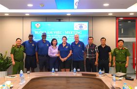 Tăng cường hợp tác giữa Hiệp hội Thể thao Công an nhân dân Việt Nam với Liên đoàn Thế vận hội Cảnh sát và Cứu hỏa