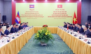 Tiếp tục tăng cường hợp tác giữa Bộ Công an Việt Nam và Bộ Nội vụ Campuchia