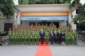 Đoàn Bộ Nội vụ Cộng hòa Pháp thăm và làm việc tại Trường Đại học Phòng cháy, chữa cháy