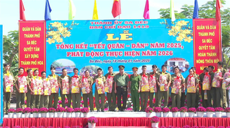 Phụ nữ Công an tỉnh Đồng Tháp với các hoạt động chăm lo gia đình chính sách, người nghèo dịp Tết