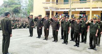 Tờ gấp pháp luật phổ biến, tuyên truyền về Luật Lực lượng tham gia bảo vệ an ninh, trật tự ở cơ sở