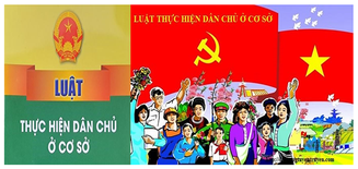 Tờ gấp pháp luật phổ biến, tuyên truyền Luật Thực hiện dân chủ ở cơ sở