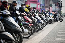Các mức xử phạt một số lỗi vi phạm giao thông thường gặp đối với người điều khiển xe máy