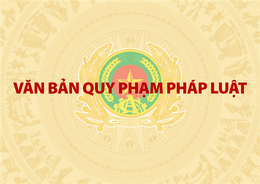 Văn bản quy phạm pháp luật liên quan công tác công an được ban hành và tổ chức lấy ý kiến trong tháng 4/2025