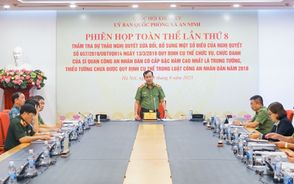 Hoàn thiện cơ sở pháp lý về cấp bậc hàm cao nhất là Thiếu tướng Công an nhân dân