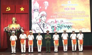 Hội thi Công tác nghiệp vụ cơ bản và xử lý tình huống an ninh, trật tự trong lực lượng Công an xã tại Đắk Nông