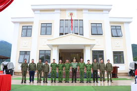 Công an tỉnh Lai Châu khánh thành, bàn giao trụ sở Công an các xã