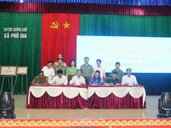 Hà Tĩnh: Nhân rộng mô hình “Xã không có tội phạm về ma túy”