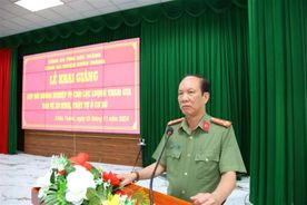 Sóc Trăng: Khai giảng lớp bồi dưỡng nghiệp vụ cho lực lượng tham gia bảo vệ an ninh, trật tự ở cơ sở