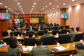 Vĩnh Long: Công bố quyết định “Công an phường kiểu mẫu về an ninh trật tự và văn minh đô thị” năm 2024