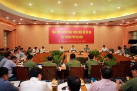 Phó Thủ tướng Vũ Đức Đam kiểm tra việc triển khai Đề án 06 tại thành phố Hà Nội
