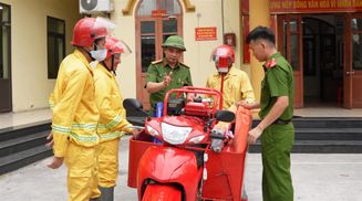 Sáng kiến xe mô tô chữa cháy cơ động