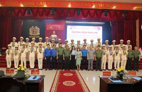 Tuổi trẻ Công an Thái Bình thi đua làm theo lời Bác