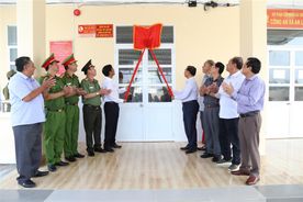 Sóc Trăng: Bàn giao đưa vào sử dụng 42 trụ sở Công an xã, thị trấn