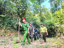 Công an Khánh Hòa tăng cường công tác phòng chống cháy rừng mùa khô