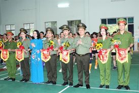 Sôi nổi Hội thao Công an tỉnh Nghệ An năm 2024