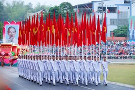 Những hình ảnh ấn tượng tại Lễ diễu binh, diễu hành kỷ niệm 70 năm Chiến thắng Điện Biên Phủ