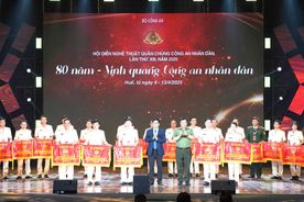 Bế mạc Hội diễn Nghệ thuật quần chúng Công an nhân dân lần thứ XIII, năm 2025 - Khu vực III
