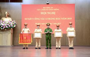 Cục Cảnh sát giao thông sơ kết công tác 6 tháng đầu năm 2025