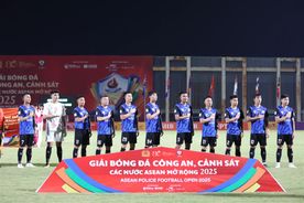 Khai mạc Giải Bóng đá Công an, Cảnh sát các nước ASEAN mở rộng năm 2025