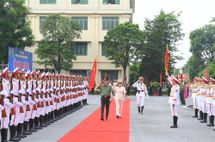 Thứ trưởng Lê Quốc Hùng dự Lễ khai giảng Trường Cao đẳng An ninh nhân dân I năm học 2023 - 2024