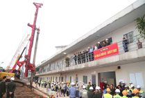 Bộ trưởng Tô Lâm kiểm tra tiến độ thi công trụ sở Bộ Công an số 44 Yết Kiêu, TP Hà Nội