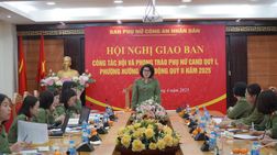 Các cấp hội phụ nữ thi đua chào mừng kỷ niệm 80 năm Ngày truyền thống lực lượng Công an nhân dân