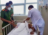 Thăm hỏi, động viên Trưởng Công an xã bị thương khi làm nhiệm vụ
