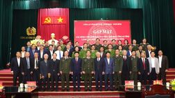 Gặp mặt lãnh đạo, nguyên lãnh đạo Công an tỉnh, lãnh đạo Hội Cựu CAND tỉnh Hà Nam, Nam Định, Ninh Bình