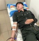 Cảnh sát cơ động Công an Phú yên kịp thời hiếu máu cứu người