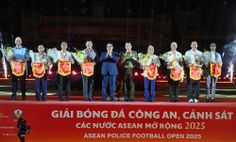 ASEAN Police Football  Open 2025 officially kicks off