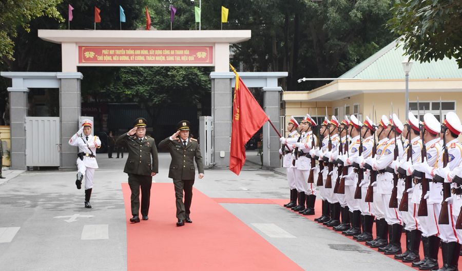 Công an tỉnh Thanh Hoá tổng kết công tác năm 2019, triển khai nhiệm vụ và phát động phong trào thi đua “Vì an ninh Tổ quốc” năm 2020