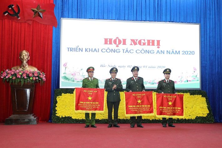 Thứ trưởng Lương Tam Quang dự triển khai Chương trình công tác tại Công an tỉnh Bắc Ninh