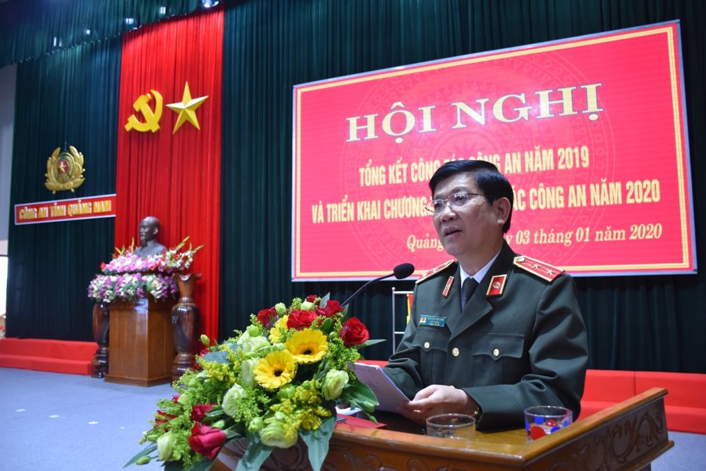 Công an tỉnh Quảng Nam triển khai nhiệm vụ công tác công an năm 2020