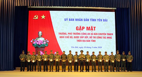 Biểu dương đội ngũ nguyên Trưởng, Phó trưởng Công an xã bán chuyên trách trên địa bàn tỉnh Yên Bái